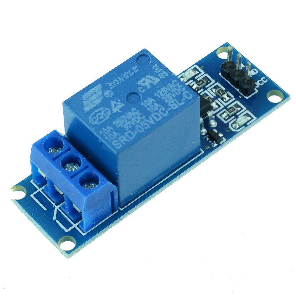 5V 1-Channel Low Level Trigger Relay Module With Optocoupler — Switch ...