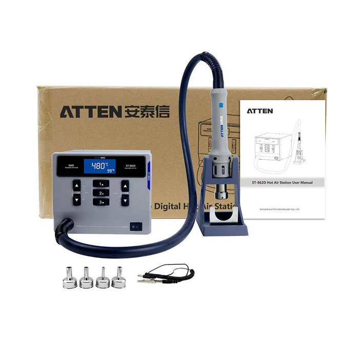 1000W Professional Hot Air Station ST-862D ATTEN — Switch Electronics |  Your One Stop Component Shop