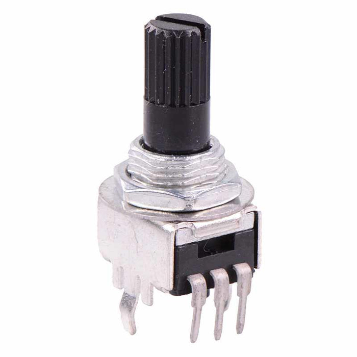 5K Linear 9mm Potentiometer Knurled 6mm Shaft