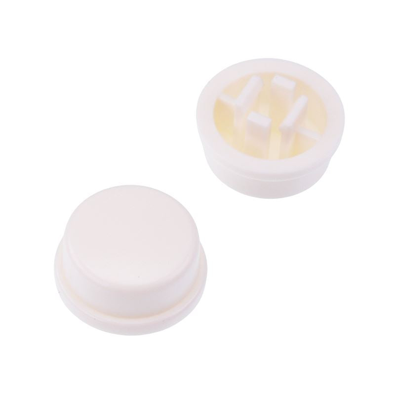 U5557 APEM Ivory 13mm Round Tactile Switch Cap for PHAP5-50 — Switch ...