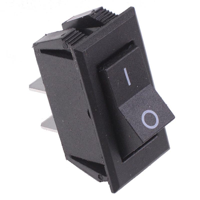 On-Off Rectangle Rocker Switch SPST 6A 250VAC