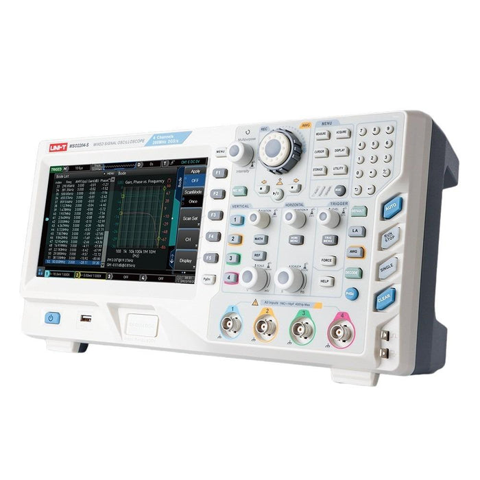 MSO2104-S 4 Analog 16 Digital Channel Oscilloscope 100MHz Uni-T