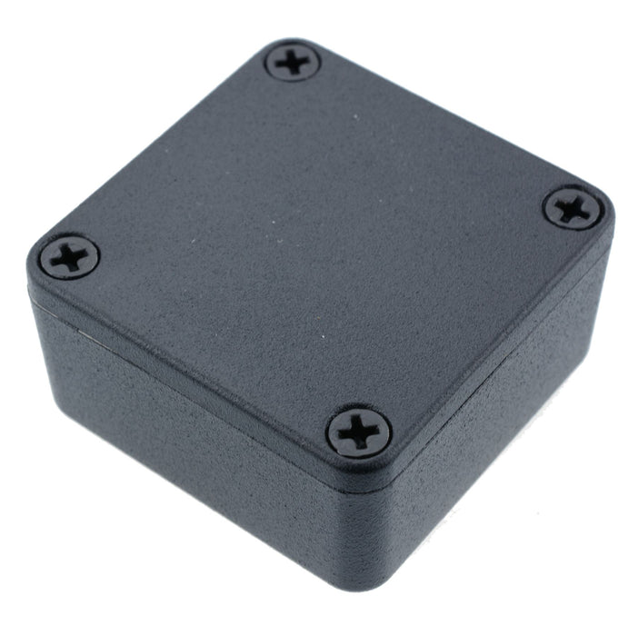 Hammond Black Diecast Enclosure 50 x 50 x 25mm 1590LLBBK