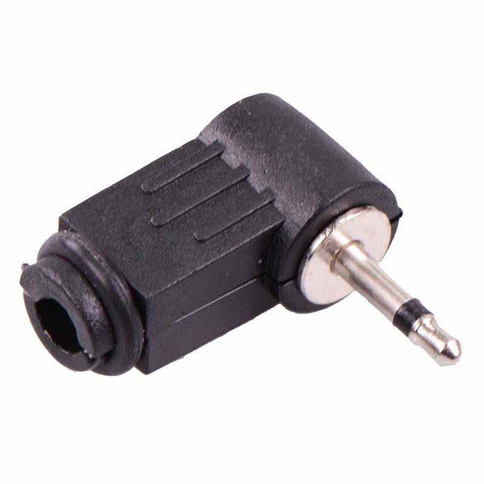 2.5mm Right Angle Mono Insulated Jack Plug