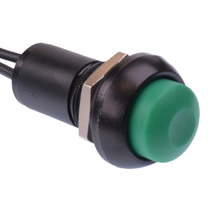 IPR3FAD3104 APEM Green Round Momentary NO 12mm Push Button Switch SPST IP67
