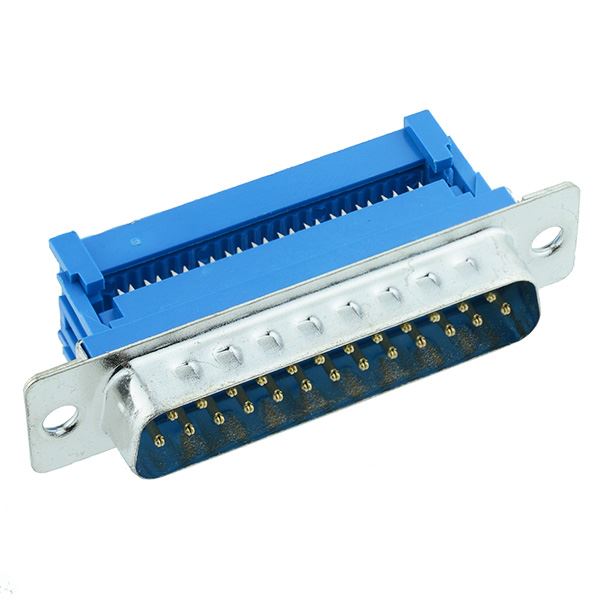 25-Way IDC Male D Plug Connector