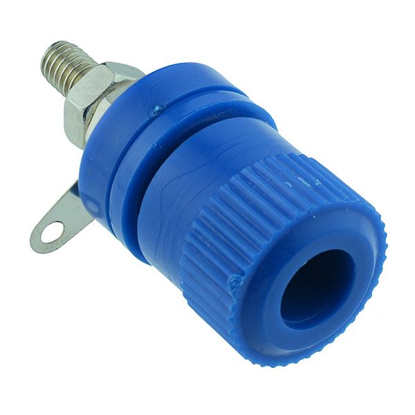 Blue 4mm Binding Post Socket