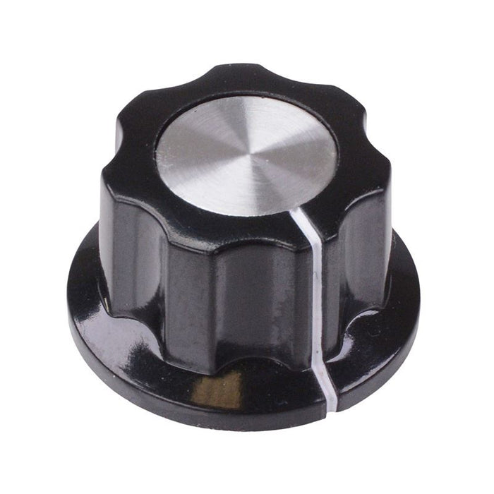 RN-99F Aluminium Inlay 6.1mm Control Knob 19.5mm