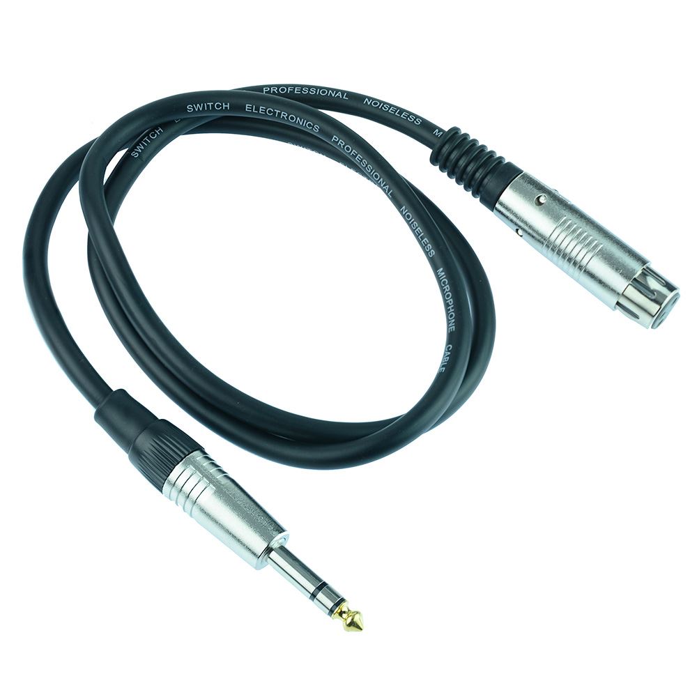 RC 3,5 – 1 - Recording cable, 1,5m, 3,5 jack to XLR