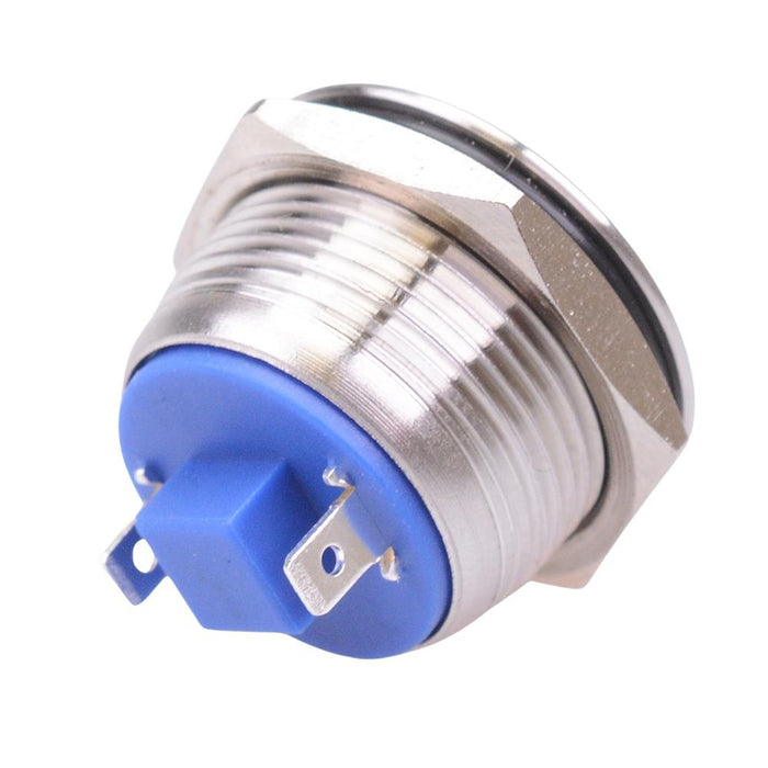 Off-(On) Momentary 19mm Vandal Resistant Push Button Switch SPST