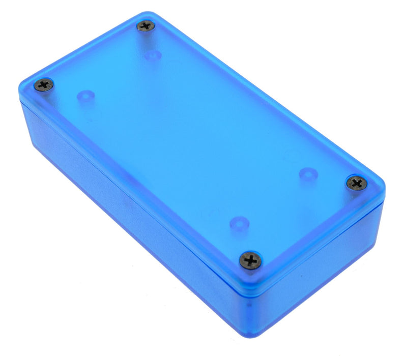 Hammond Blue ABS Enclosure 100 x 51 x 25mm 1591XXATBU