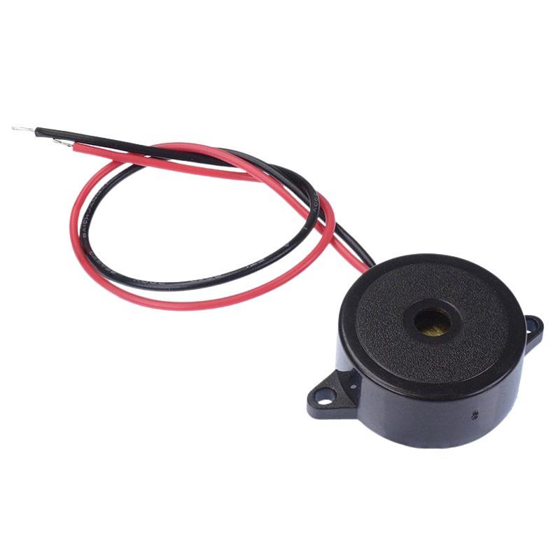 12V 23mm Piezo Buzzer 120mm Leads — Switch Electronics | Your One Stop ...