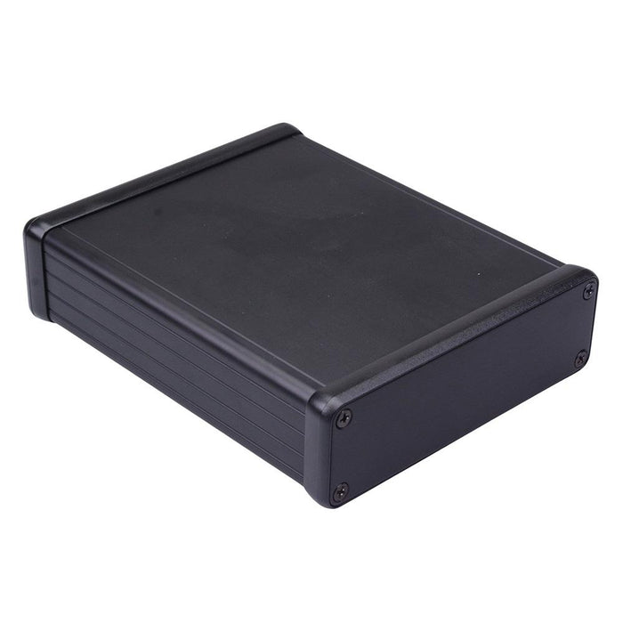 1455L1201BK Hammond Black Aluminium Instrument Enclosure 120 x 103 x 30.5mm