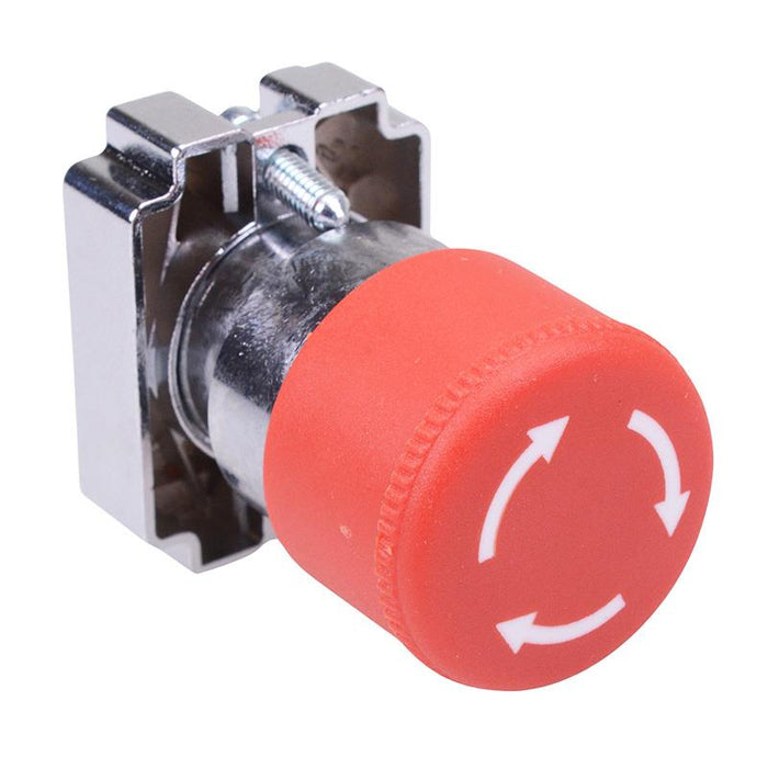 Techna PtecMetMushT30 30mm Emergency Stop Button Switch Metal