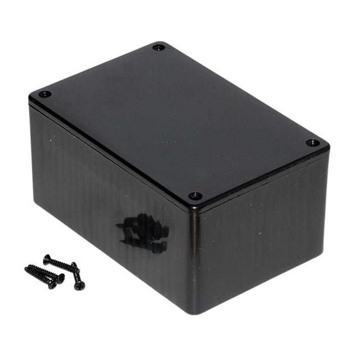 1591TSBK Hammond Multipurpose Black GPABS Enclosure 120 x 80 x 59mm