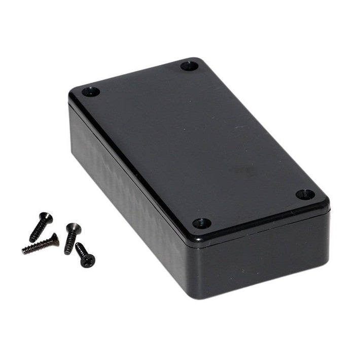 1591ASBK Hammond Multipurpose Black GPABS Enclosure 100 x 50 x 25mm