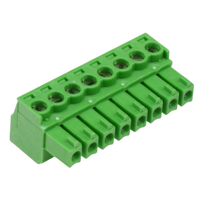 8-Way 3.81mm Right Angle Pluggable Terminal Block 8A 300V