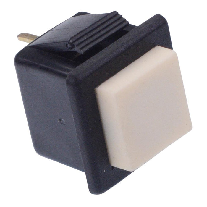 1442N White On-(Off) Normally Closed Momentary Push Button Switch SPST 3A