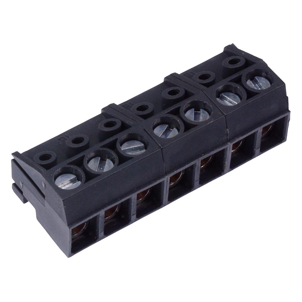 7-Way 5.00mm Pin Strip Pluggable Terminal Block Grey 8A 300V — Switch ...