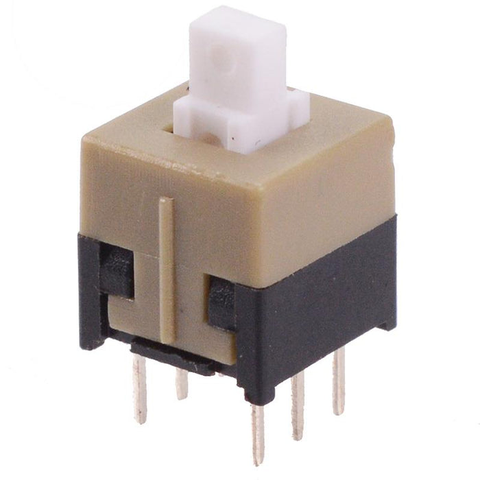 8.5x8.5mm Latching PCB Push Button Switch — Switch Electronics | Your ...