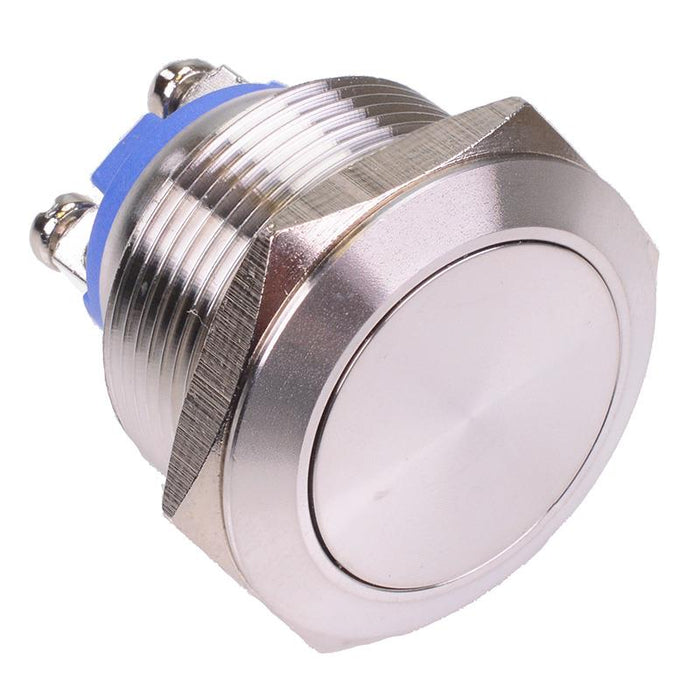 Off-(On) 22mm Stainless Steel Vandal Resistant Push Button Switch 2A S ...