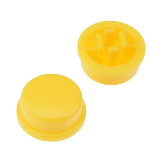 U5555 APEM Yellow 13mm Round Tactile Switch Cap for PHAP5-50 — Switch ...