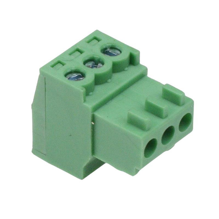 3-Way 2.54mm Right Angle Pluggable Terminal Block 4A 125V