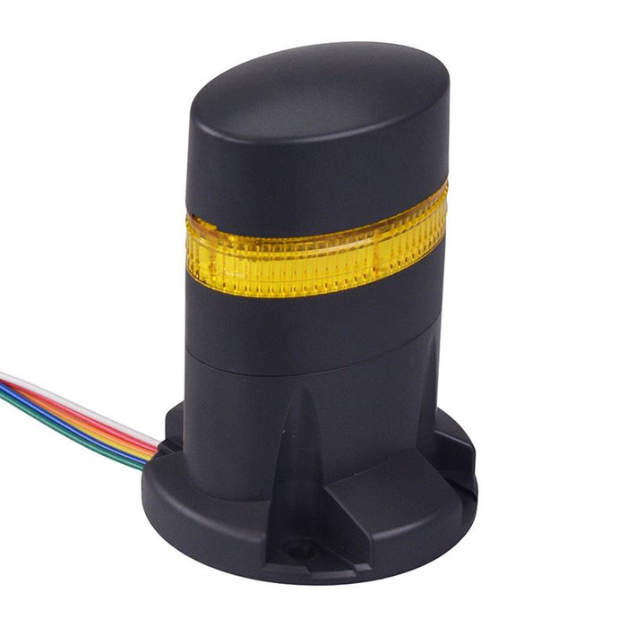 LD6A-1DQB-Y Yellow Stack Light LED Tower Direct Mount 24VAC/DC IDEC