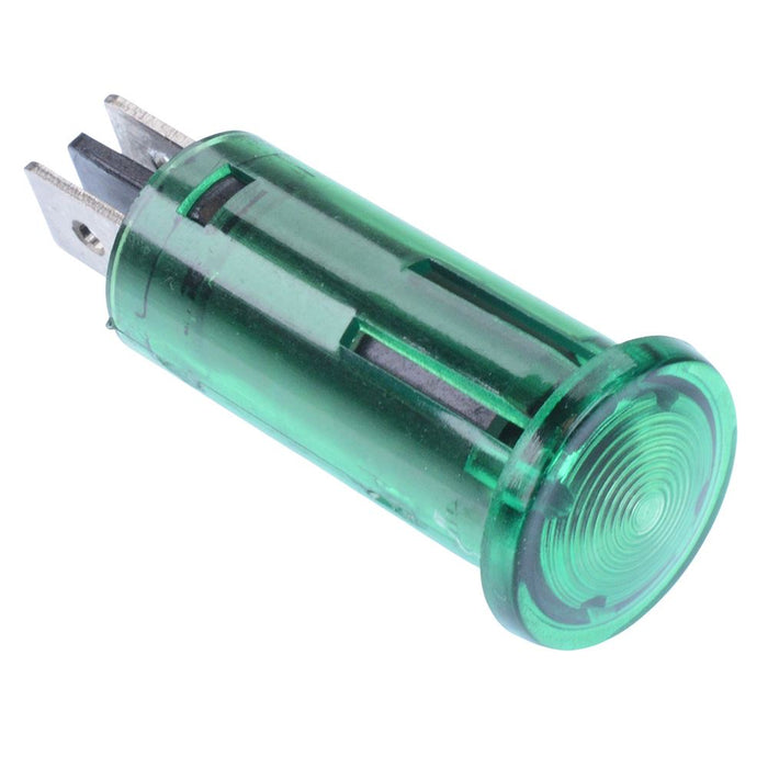 Green 24V 12.5mm Panel Indicator Light — Switch Electronics | Your One ...