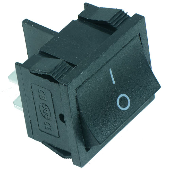 Rectangular On-Off Rocker Switch DPST 10A