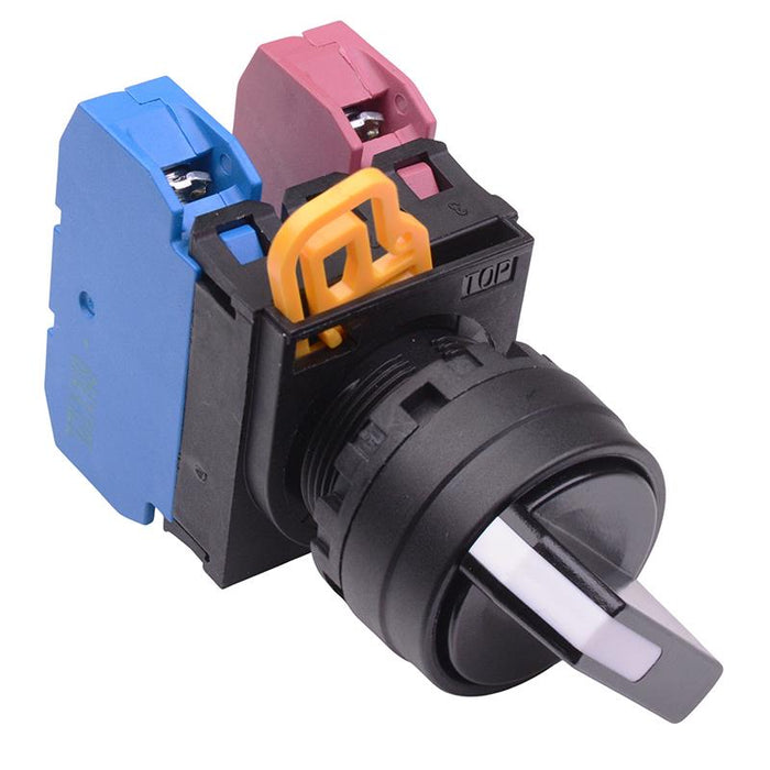 YW1S-3E11 22mm 3 Position Maintained Selector Switch 1NO-1NC IP65 IDEC