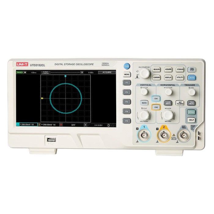 UTD2152CL Digital Storage 2 Channel Analog Oscilloscope 150MHz Uni-T