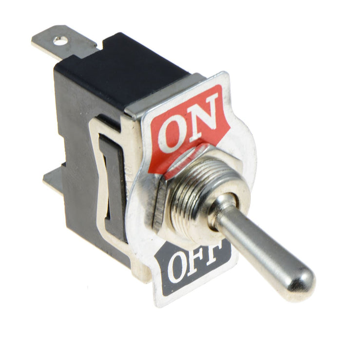 On-Off Toggle Switch SPST 15A 250VAC — Switch Electronics | Your One ...