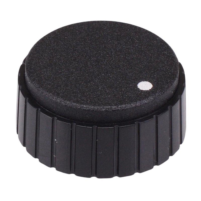 FC16876 Black Knob with Marker Dot 6mm Screw Shaft CLIFF