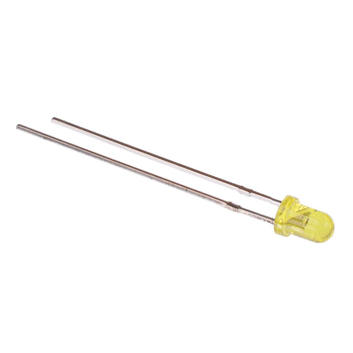 Yellow 3mm Multi-Voltage (3-15V) LED Kit - Box of 50