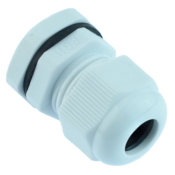 PG11 Grey Nylon Cable Gland IP68