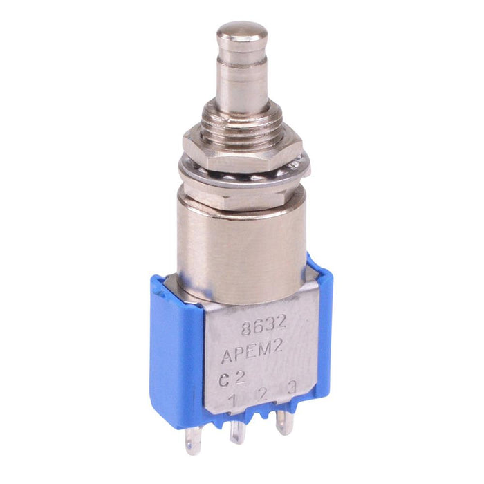 8632A On-(On) Momentary Miniature Push Button Switch SPDT 4A 30VDC APEM