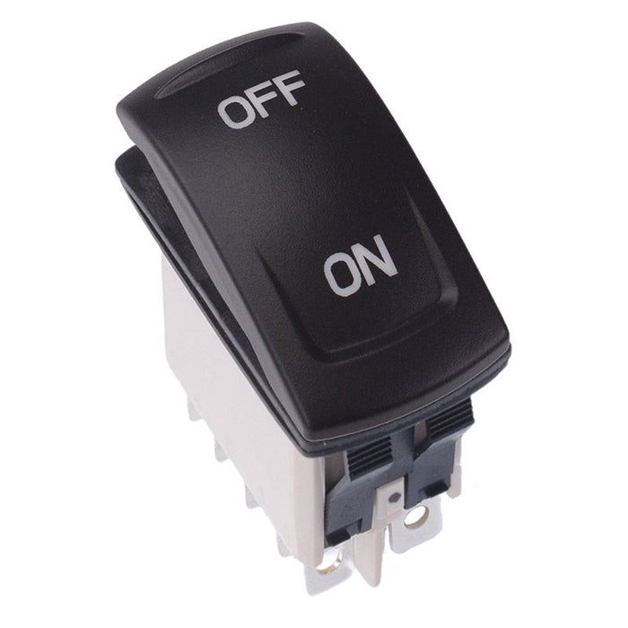 KR46CAKJJG22N02XX01 OFF ON Latching Red 24V LED Auto Rocker Switch DPDT IP68 APEM