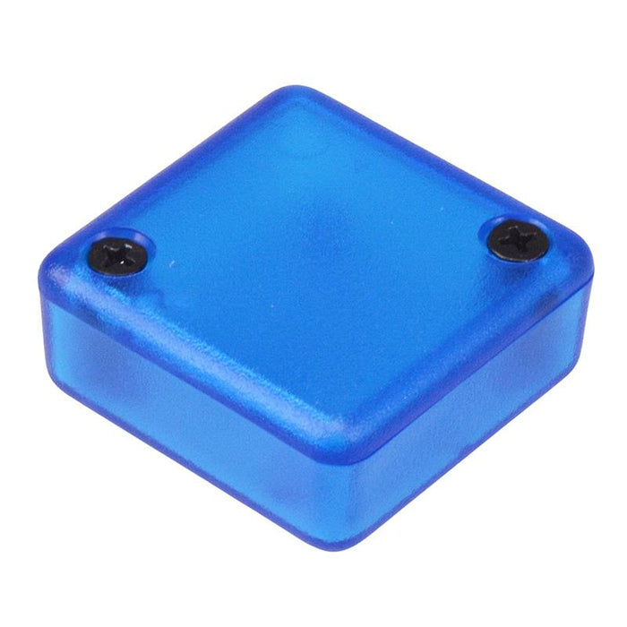 1551NTBU Hammond Miniature Translucent Blue ABS Enclosure 35 x 35 x 15mm