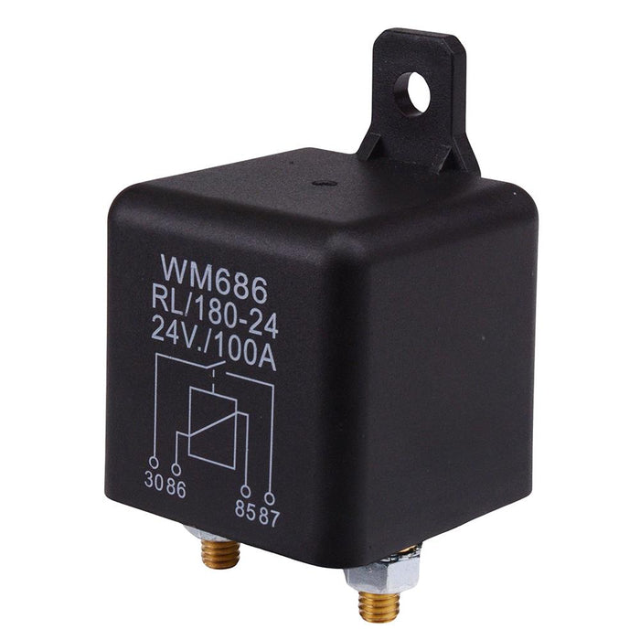 24V Heavy Duty Automotive Relay 100A SPNO