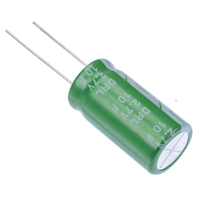 10F 2.7V Radial Supercapacitor ±20%