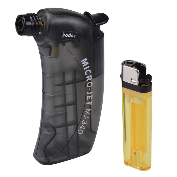 IRODA Microjet MJ-340 Gas Blow Torch Jet Lighter