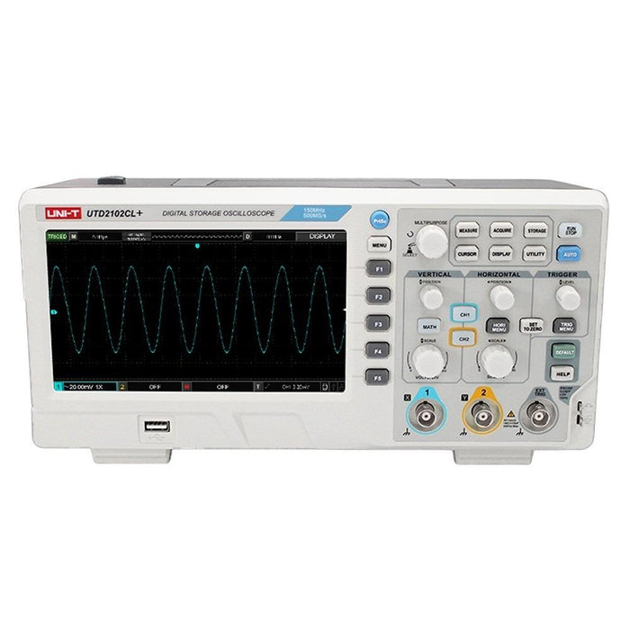 UTD2102CL+ Digital Storage 2 Channel Analog Oscilloscope 100MHz Uni-T