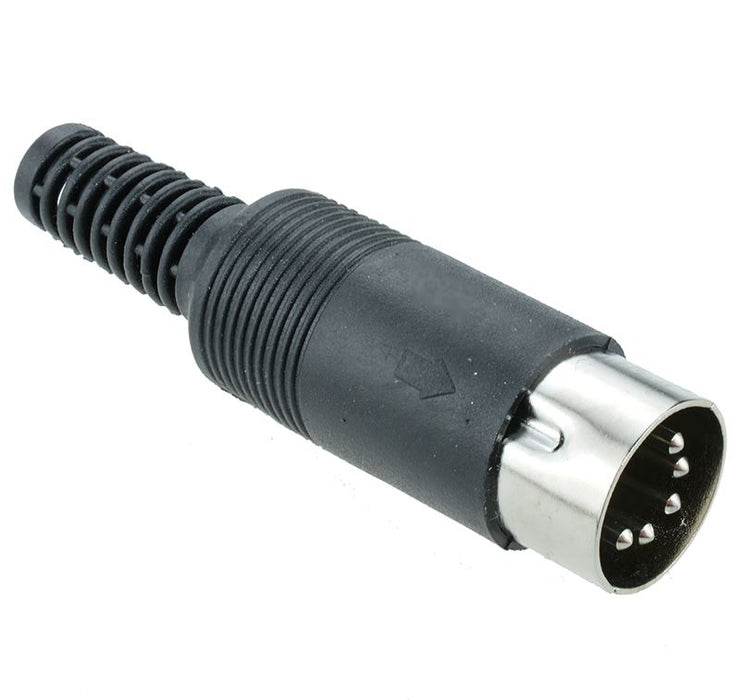 5-Pin DIN Plug Connector 180°