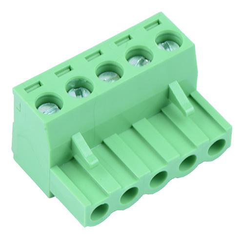 5 Way Plug In Pcb Screw Terminal Block 508mm — Switch Electronics Your One Stop Component Shop 6483