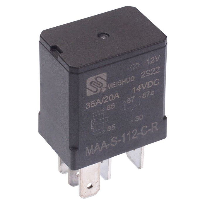 12V SPDT Micro Automotive Relay Resistor 35A MAA-S-112-C-R