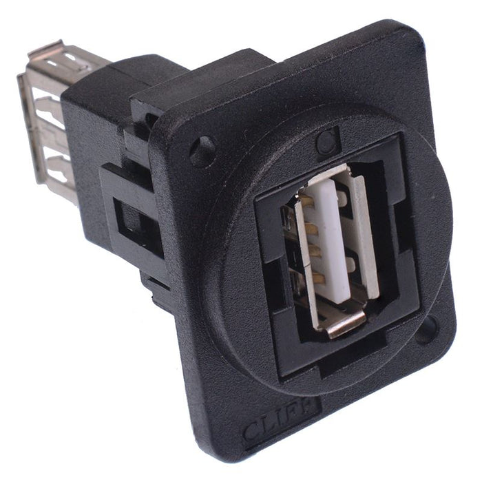 XLR Feedthrough Connector USB 2.0 A to USB 2.0 A CP30208NX
