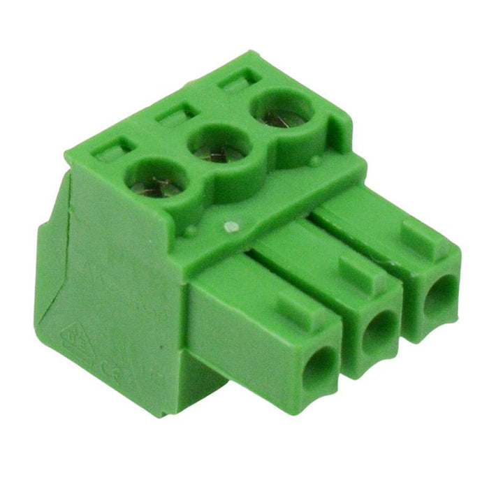 3-Way 3.81mm Right Angle Pluggable Terminal Block 8A 300V