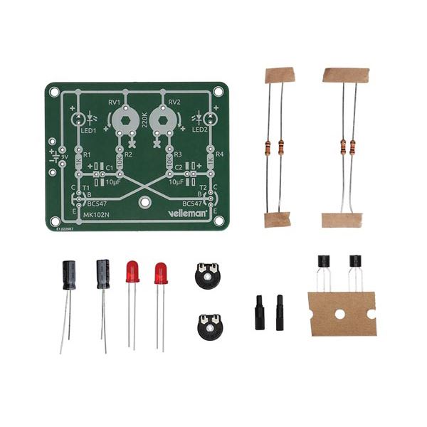 Educational Flashing LEDs Soldering Kit WSL212