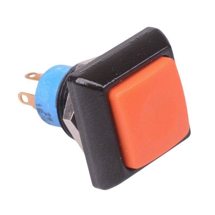 IPC5SAD9 APEM Orange Square Momentary NO/NC 12mm Push Button Switch IP67